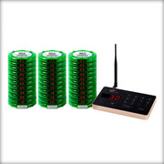 Complete Pager Genius Covid-19 Social Distancing Paging System 30 / Green PagerGenius Restaurant Paging System