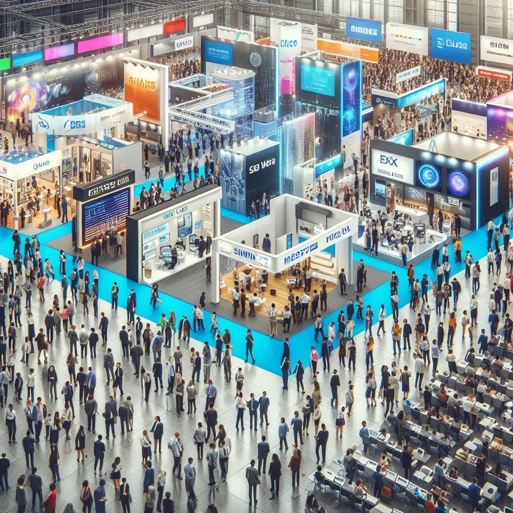 Busy Trade Show Event